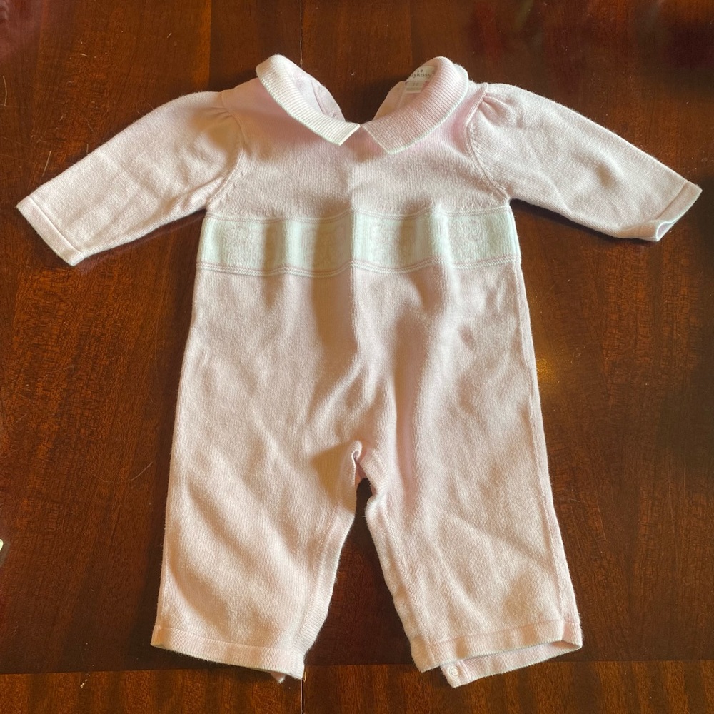 Kissy kissy sweater onesie